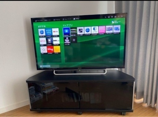 ソニー　BRAVIA 液晶テレビ　40インチ　取扱説明書、リモコン、BCAS付属