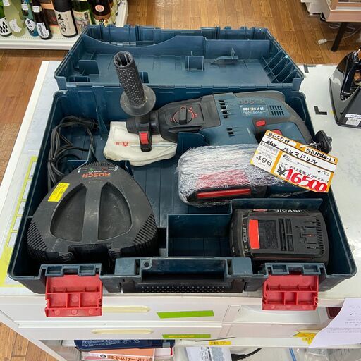 【中古】【動作OK】【店頭引取限定】36Vハンマドリル　BOSCH　GBH36V-LI　16,500円（税込）