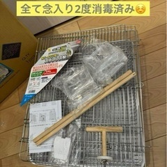 【極美品✴️サンコー】   特許取得  三晃商会 イージーホーム ステンレス37バード WH (38×43×52cm)  食器2個新品未使用