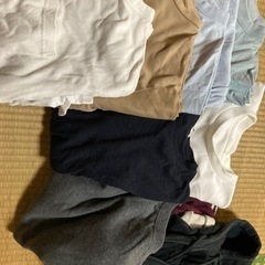 メンズ、半袖Tシャツ４枚、長袖シャツ２枚、パーカー２枚、いずれも...