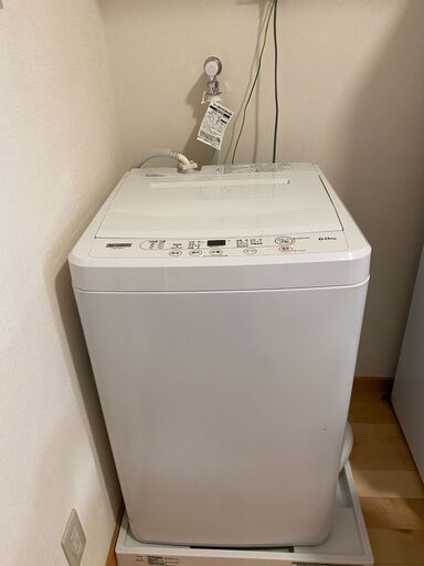 洗濯機(YWM-T60H1),冷蔵庫(YWM-T60H1)、電子レンジ(YMW-m17JW6)の中古、１年間使用、