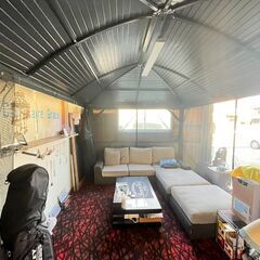 ハードルーフサンシェルターガゼボ