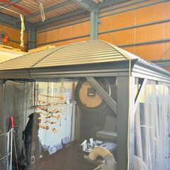 ハードルーフサンシェルターガゼボ