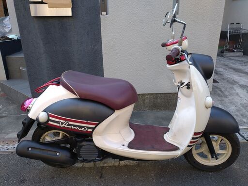 燻灰洒落】ヤマハ vino-DX(SA54J)4ST-FI車 2016年式! お洒落! 値下げしま