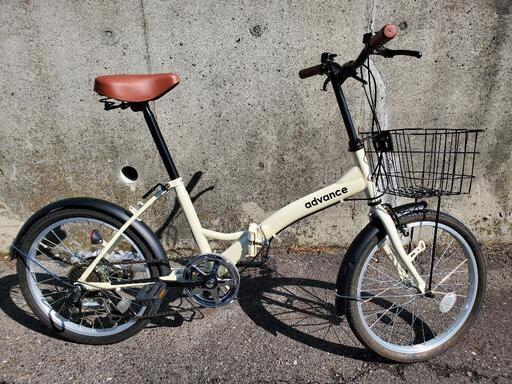 B263 折りたたみ自転車☆advance☆20インチ☆6段変速