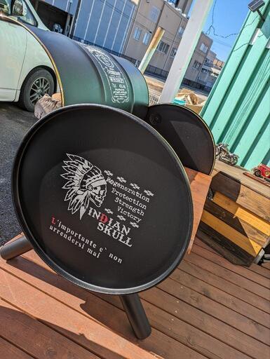 ドラム缶チェア