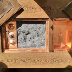 長火鉢 鉄刀木 関西火鉢 【引取限定】