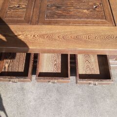 長火鉢　鉄刀木　関西火鉢　【引取限定】