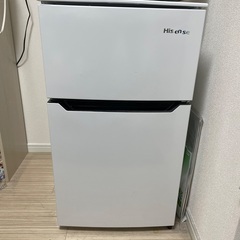 冷蔵庫、使用二年半、93L、HR-B95A、2ドア