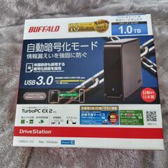 ④新品　BUFFALOバッファロー　外付けHDD HD-LX1....