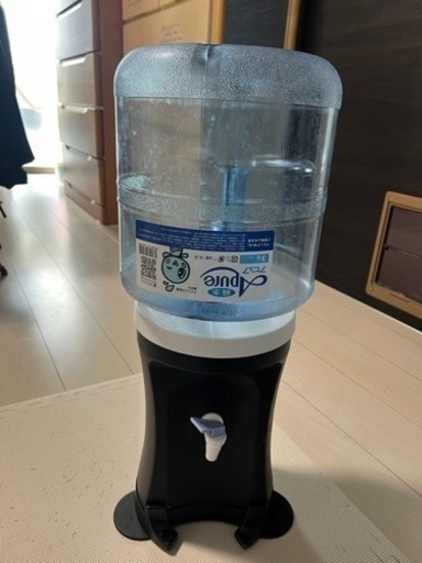 ミネラル水　純水アピュア　サーバーセット