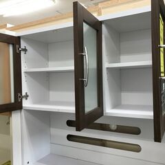 ナスタ キッチンボード レンジボード 食器棚 レンジ台 幅90cm おしゃれ