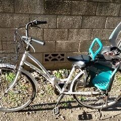 OGKチャイルドシート付き 自転車 非電動