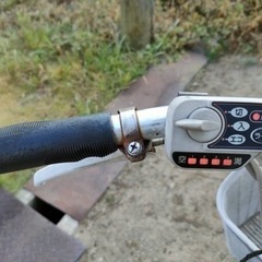 お話中！ブリヂストン三輪自転車　電動アシストつき