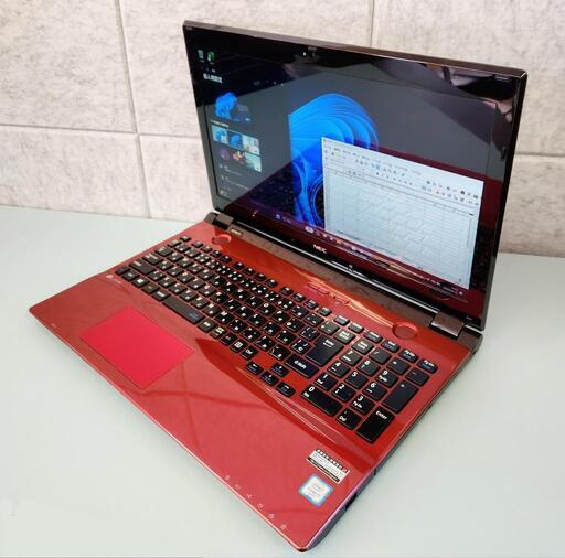 高スペックノートPC NEC/高性能i7/新品SSD/Office