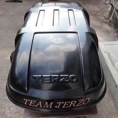 TERZO ルーフボックス テルッツオ EA-14 マルチトランク 黒色 中古 ルーフBOX 軽自動車 S660 最適サイズ