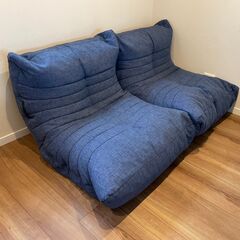 引渡し済【取りに来ていただける方限定】アンビエントラウンジ アクスティック ソファー 2個セット