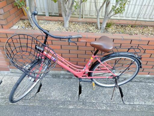 (chariyoshy出品)26インチ自転車、オートライト付き