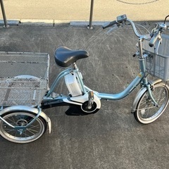 電動アシスト3輪】ブリヂストン 電動アシスト3輪自転車