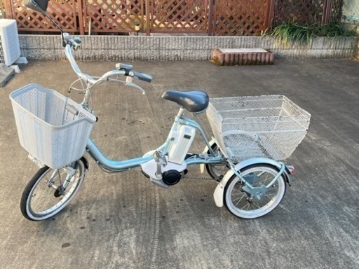 【電動アシスト3輪】ブリヂストン　電動アシスト3輪自転車