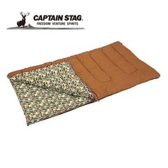 CAPTAIN STAG キングサイズシュラフ 使用感あり