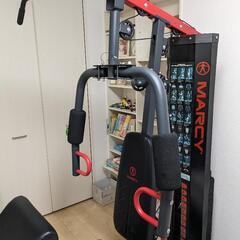 CP0974 マーシー MARCY スタック マルチホームジム MWM-7119 150lbs（68kg） 