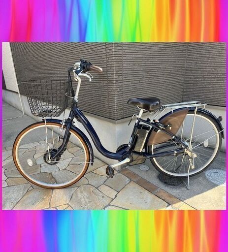 美車！乗ったまま充電！ブリヂストン　フロンティア　アルベルト　電動自転車　電動アシスト自転車  212r3