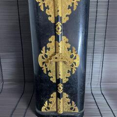 阿弥陀如来立像　木彫り　高さ32cm