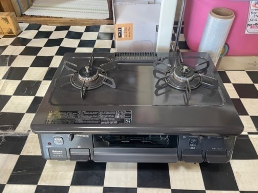 【リサイクルサービス八光】2020年製　パロマ　LPガスコンロ　右強火　PA-S42B-1R