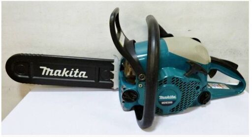 マキタ　エンジンチェンソー　MDE350　交換ガイドバー付　切断　伐採　材木　鋸　ノコ　makita