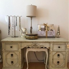 シャビーシック 白家具好き ドレッサー 台