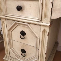 シャビーシック　白家具好き　ドレッサー　台