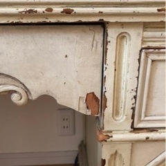 シャビーシック　白家具好き　ドレッサー　台