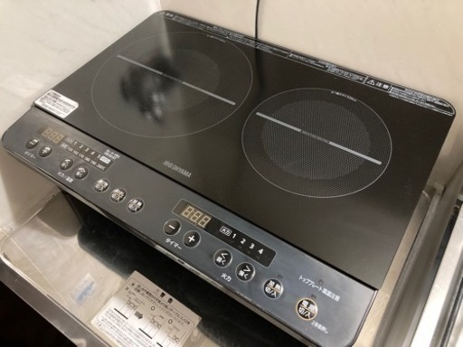 アイリスオーヤマ　2口IHコンロ　二口