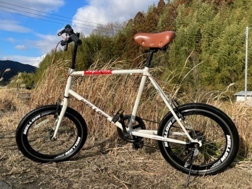 自転車　ミニベロ　20インチ　高速６段　快調
