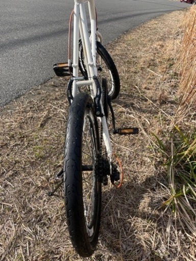 自転車ミニベロ20インチ高速6段快調 (やす) 新田辺のクロスバイクの  