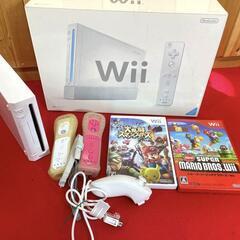 Nintendo Wii 本体＆ソフトセット　RVL-001 ソ...