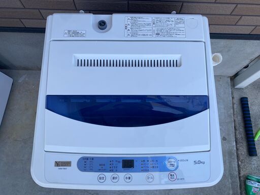 【糸島市内 送料無料】 ヤマダ電機 2019年製 5㎏ 全自動洗濯機 美品 送料無料 #37293-3-004