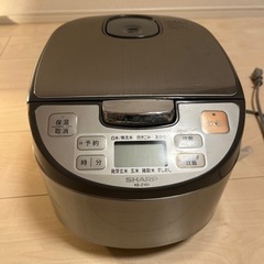 【引き渡し先決定】 SHARP炊飯器 5.5合(1L)