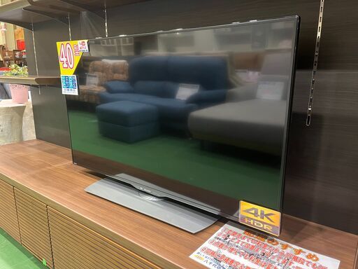 【愛品館八千代店】SHARP2016年製40型4Ｋ対応液晶4テレビLC-40U40