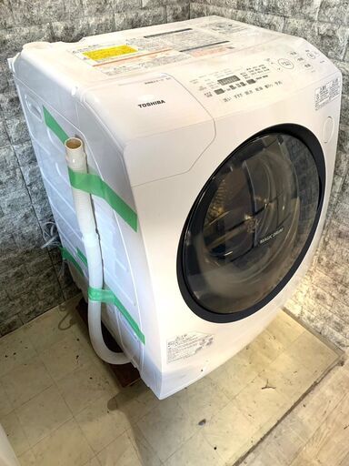 ★3ヶ月保証付き★ドラム式洗濯乾燥機★2016年★東芝★9.0㎏★TW-96A5L★S-385