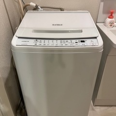 洗濯機 HITACHI BEATWASH 8ℓ容量 