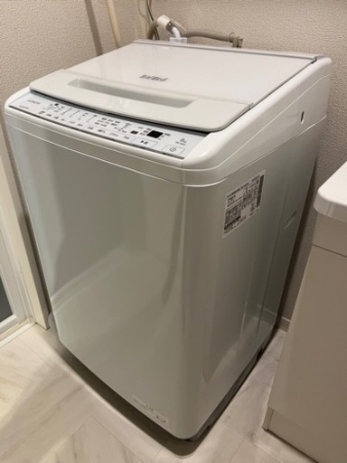 洗濯機 HITACHI BEATWASH 8ℓ容量