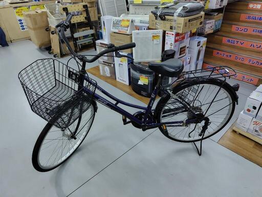 J021☆サビキズ有り☆普通自転車☆elargir☆6段速☆LEDオート☆26型