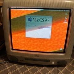 【ネット決済・配送可】取引中iMac G3？　　ジャンク