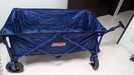 コールマンCOLEMAN アウトドアワゴンデニム（青・ブルー）中古美品