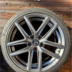 レクサスIS300h Fスポーツ ホイール225/40R18 255/35R18-新品 