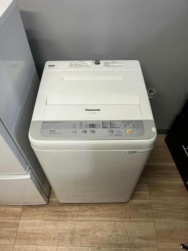 配送設置0円で✌Panasonic洗濯機5.0㎏
