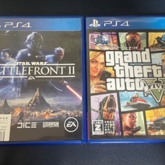 PS4 （GTA5 スターウォーズバトルフロント2 バイオハザード7 輸入版）