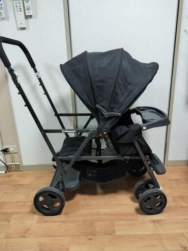 【取りに来てくれる方限定】2人乗りベビーカーjoovy